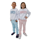 Conjunto Infantil Blusa De Frio E Calça Brooklyn New York