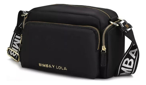 Bolso Moderno Para Mujer Bimba And Lola De Nailon Negro