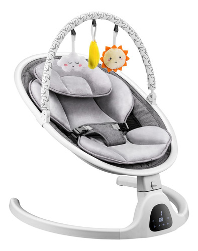 Silla Mecedora Columpio Bebe Hasta 5 Kilos Gopanda Bluetooth