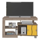 Mueble Rack Mesa Modular Tv Nórdico Madera - Artely Senna