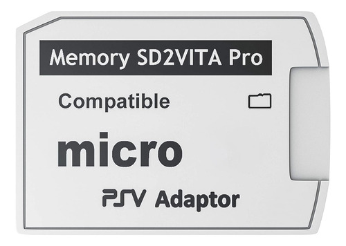 Adaptador De Memoria Micro Sd Para Ps Vita Sd2vita Nuevo