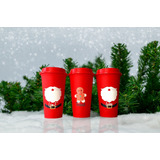 15 Vasos Cafeteros Navideños Personalizados Navidad
