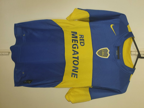 Camiseta Boca Juniors Nike Titular 2005 Red Megatone Nro 10