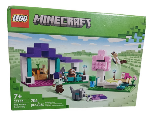 Lego Minecraft El Santuario De Animales 206 Pzs