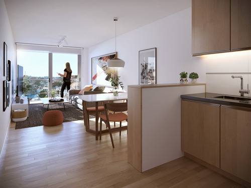 Venta Apartamento 2 Dormitorios Parque Batlle Montevideo Ombú Italia - Imagen 2