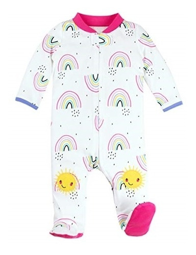 Ropa Para Bebé Pijama Algodón Organico Talla Recien Nacido