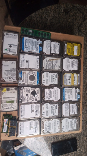 Lote De 21 Hd De Notebook Vendidos Como Sucatas Sem Testes