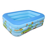 Piscina Inflable Verano Niños Adultos 130cm