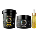 Kit Arvensis Cachos Máscara 2x1 + Geleia Alta + Óleo Tec Oil