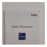 Sticker Microprocesador Intel I9 Con Manual