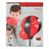 Kings Sport Punching Ball Con Base Y Guantes