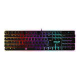 Teclado Gamer Mecânico Usb Switch Blue Português Rgb Knup