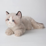 Cu-mate 20 Pulgadas Gris Ragdoll Gato Peluche Juguetes Muñec