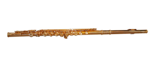 Flauta Transversal Dourada Conductor 1116g