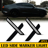 For 2010-2014 Ford Mustang Led Smoked Side Marker Lamp L Aab