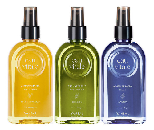 Set Eau Vitale Lavanda+teverde+ - mL a $448