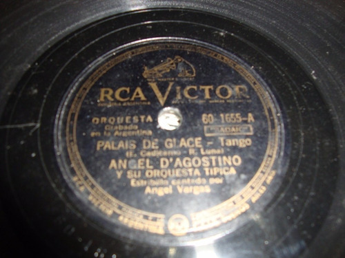Pasta Angel D Agostino Vargas Rca Victor C89