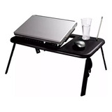 Suporte Mesa Articulada Para Notebook Com Cooler Dobravel 