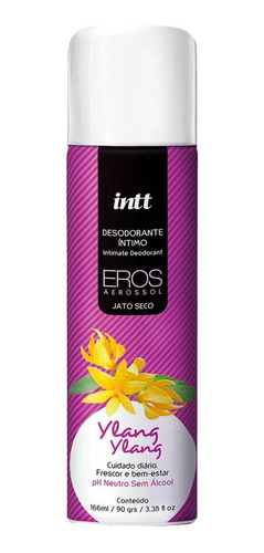 Desodorante Intimo Feminino Ylang Ylang Jato Seco 166ml