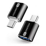 Adaptador Otg Usb Tipo C A Usb 3.0 5gbps 2 Piezas