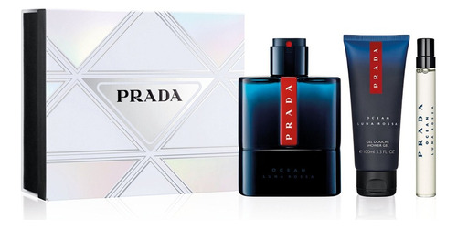 Set 3 Piezas Prada Luna Rossa Ocean Nuevo, Original!! 