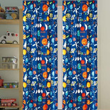 Cortinas Infantiles Rayas Multicolor