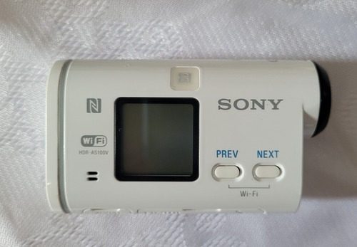 Camera De Ação E Mergulho Sony As100 /visor De Pulso/cases