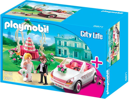 Playmobil City Life Fiesta De Boda Casamiento 6871 Original 