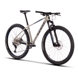 Bike Mtb Aro 29 21' Freios Hidráulicos Impact Comp 23 Cinza