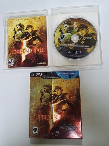 Resident 5 Gold Edition Playstation 3 Completo Físico 