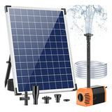 Bomba Solar Sumergible Para Fuentes.