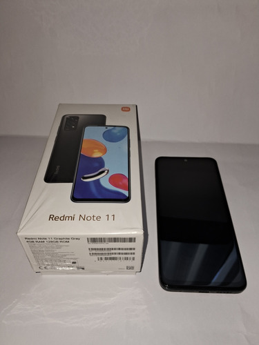 Smartphone Xaiomi Redmi Note 11 Graphite   4 Gb Ram, 128 Gb.