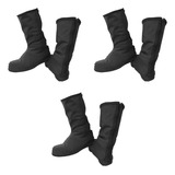 Botas Zapatones Impermeables Látex Motociclismo 3 Pares