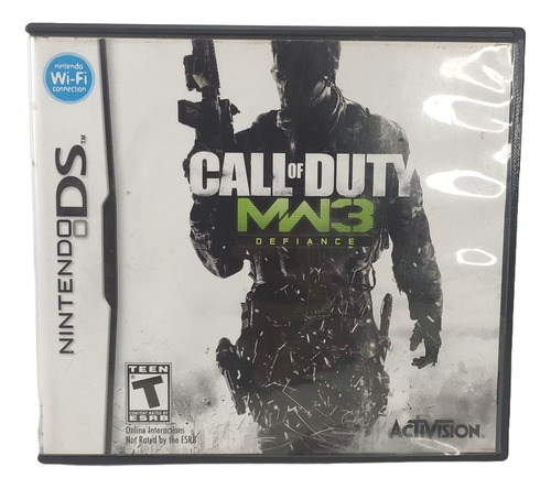 Jogo Call Of Duty Mw3 Defiance  Ds Nintendo Usa/americano