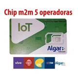 Chip M2m Algar Com Plataforma E Aplicativo Ilimitado