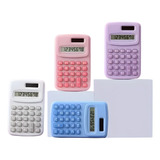 4 Piezas Mini Calculadora Portátil Para Oficina Y Hogar