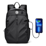 Jiusi Mochila Para Computadora Portátil Mochila Escolar Mochila De Viaje Mochila Impermeable Mochila Escolar Para Jóvenes Negro