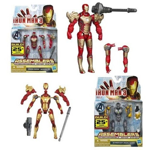 Iron Man 3 Fig Intercambiable Iron Man 3 1780 Fibro