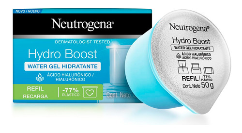 Gel Crema Refill Neutrogena Hidratante Facial Hydro Boost 50