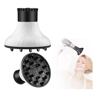 Savefree-secadora Cabello Difusor Silicona Accesorios Para El Cabello Blanco | MercadoLibre
