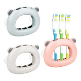 Porta Cepillo De Dientes Osito Oso Baño Niños Infantil