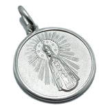 Medalla Virgen Milagro De Salta - Plata - 20mm