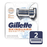Cartuchos Para Afeitar Gillette Skinguard Sensitive X 2 Uds