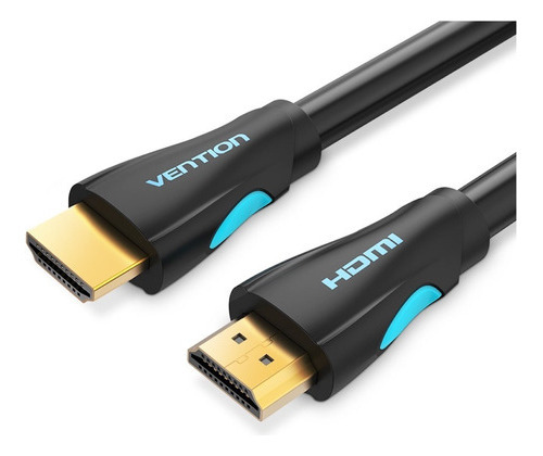 Cabo Hdmi Vention Video 4k Full Hd 1080p Preto 1m