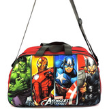 Bolsa Infantil Sacola Viagem Criança Vingadores Avengers Herois Grande F5