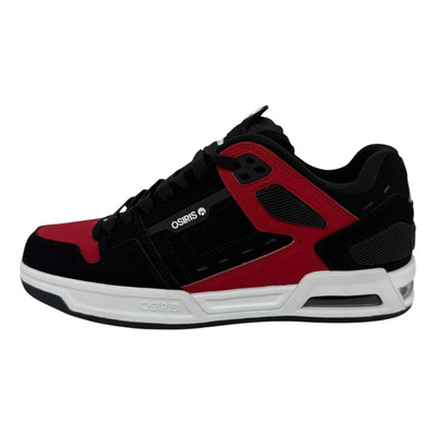 Osiris Peril Black White Red Negro/rojo Liso 9 Mx