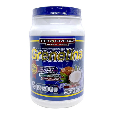 Grenetina Hidrolizada Biotina Aha Glucosamina Coco 1.1 Kg Coco | MercadoLibre
