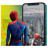 Video Invitación Digital De Spiderman 1 Para Cumpleaños