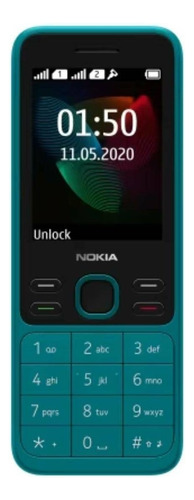 Nokia 150 (2020) Dual Sim 4 Mb Cyan 4 Mb Ram