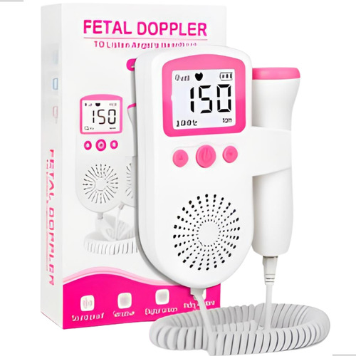 Sonar Fetal Doppler Ultrassom Ouvir Batimentos Bebe Monitor